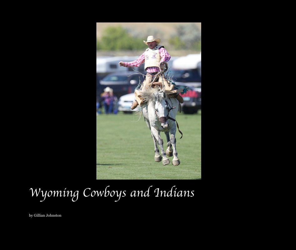 View Wyoming Cowboys and Indians by Gillian Johnston