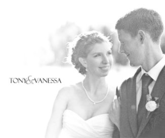 Tony & Vanessa | Wedding book cover