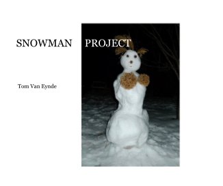 SNOWMAN PROJECT Tom Van Eynde book cover