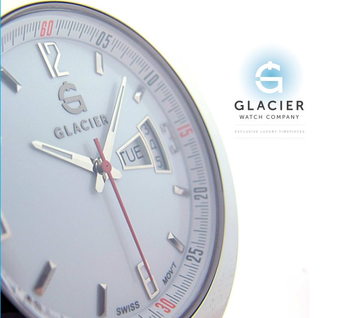 View Glacier Watch Company by Tom Elliott, Tom Marsh