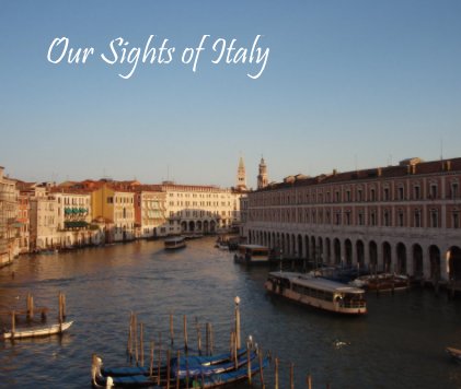 Our Sights of Italy book cover