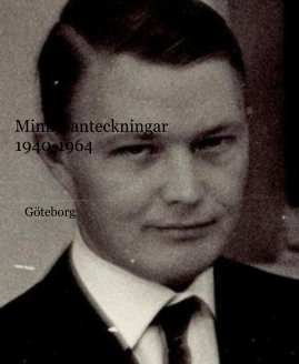 Minnesanteckningar 1940-1964 book cover
