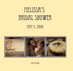 Melissa's Bridal Shower book cover