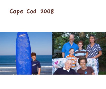 Cape Cod 2008 book cover