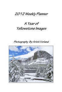 2012 Weekly Planner A Year of Yellowstone Images book cover