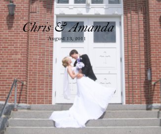 Chris & Amanda August 13, 2011 book cover