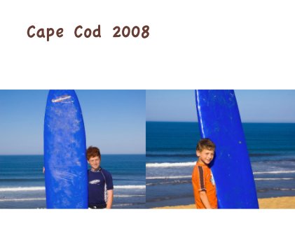 Cape Cod 2008 book cover