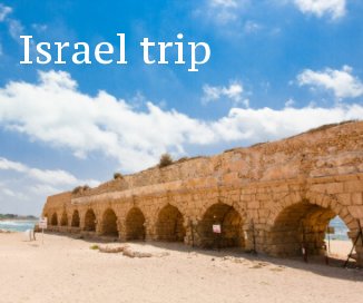 Israel trip book cover