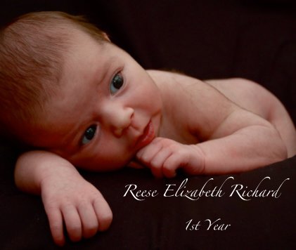 Reese Elizabeth Richard 1st Year book cover