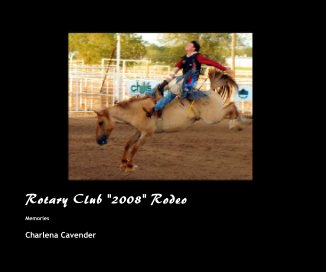 Rotary Club "2008" Rodeo book cover