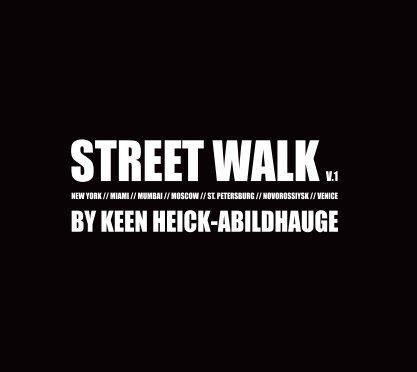 STREET WALK V.1 (DELUXE) book cover