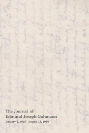 The Journal of Edmund Joseph Gohmann book cover