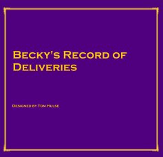 Becky's Record of Deliveries book cover