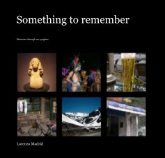 Something to remember book cover
