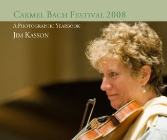 Carmel Bach Festival 2008 book cover