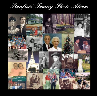 Stanfield Family Photo Album book cover