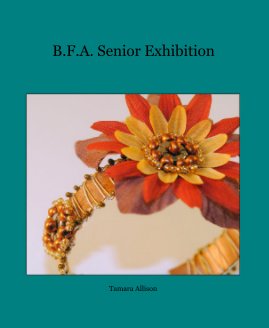 B.F.A. Senior Exhibition book cover