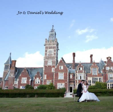 Jo & Daniel's Wedding at Aldermaston Manor, Berkshire. Imagetext Wedding Photography book cover