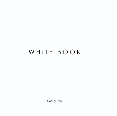 WHITE BOOK book cover