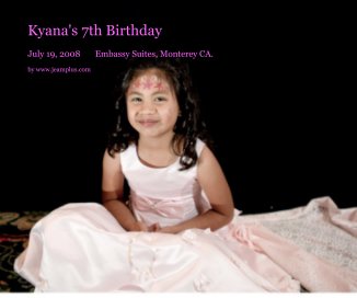 Kyana's 7th Birthday book cover