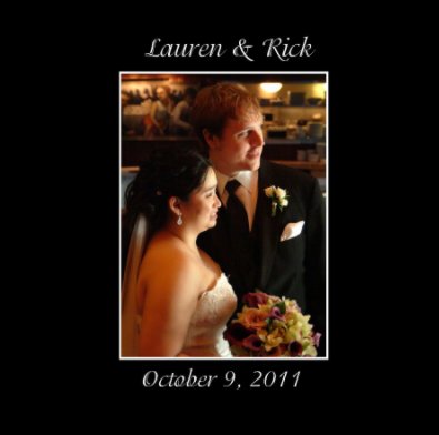 Rick & Lauren 12x12 book cover
