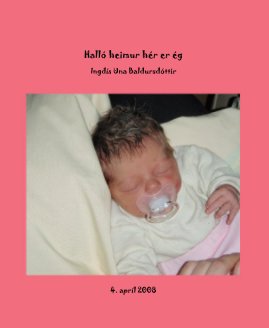 HallÃ³ heimur hÃ©r er Ã©g book cover