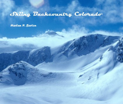 Skiing Backcountry Colorado book cover