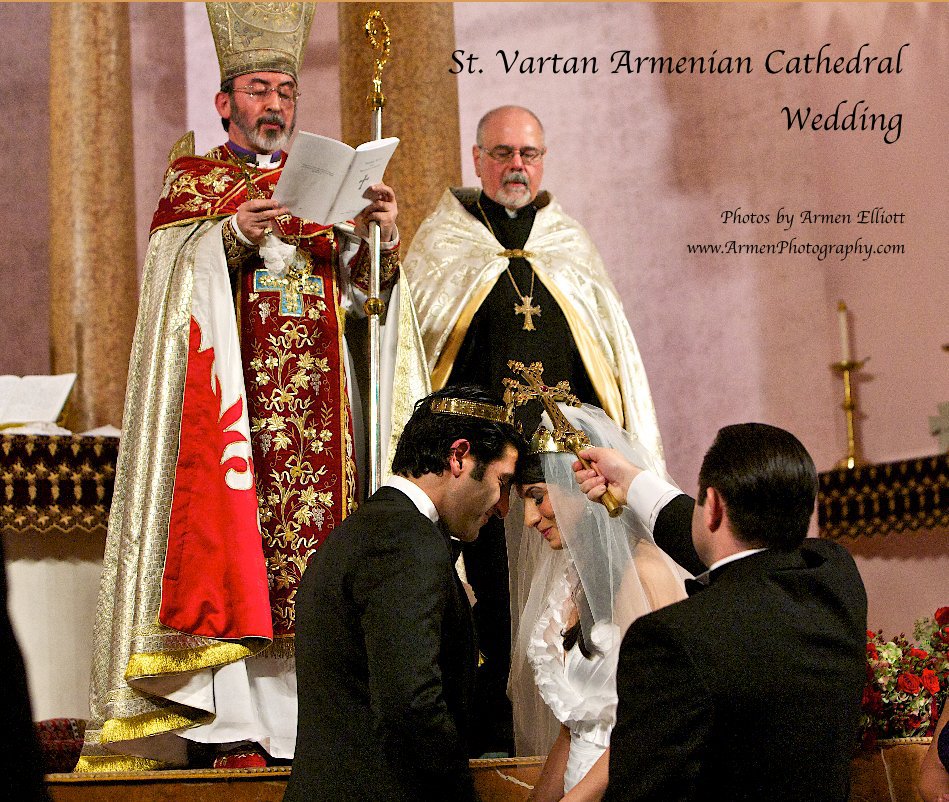 View St. Vartan Armenian Cathedral Wedding by Armen Elliott