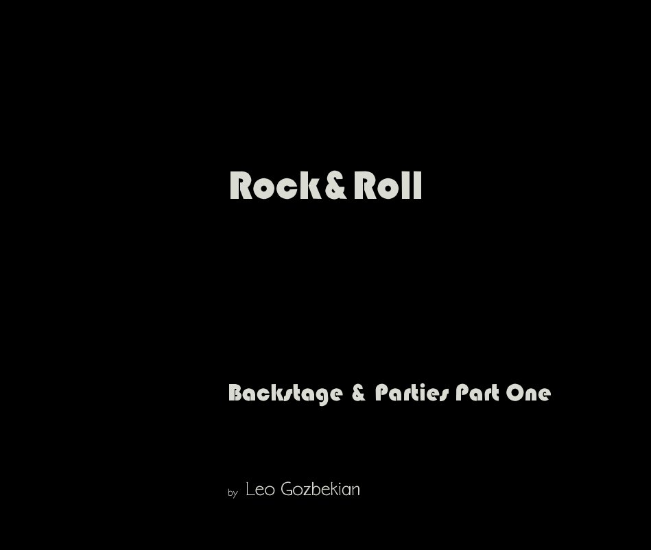 Visualizza Rock&Roll di Leo Gozbekian