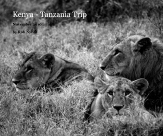 Kenya - Tanzania Trip book cover