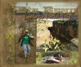2007 CTA Big Bend Biology Field Trip book cover