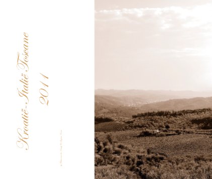 Kroatië-Italië Toscane 2011 book cover