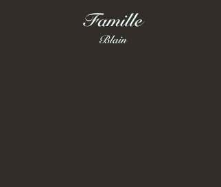 Famille book cover