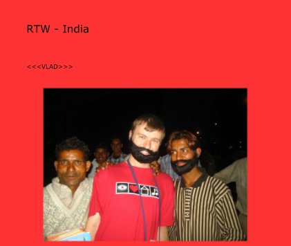 RTW - India book cover