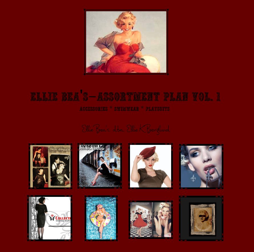 View Ellie Bea'S-ASSORTMENT PLAN VOL. 1 by Ellie Bea's.. dba.. Ellie K Berglund