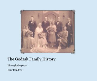 The Godzak Family History book cover