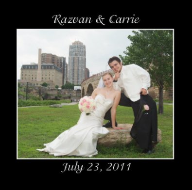 Razvan & Carrie 12x12 book cover