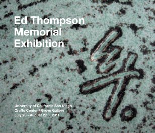 Ed Thompson Memorial Exhibition book cover