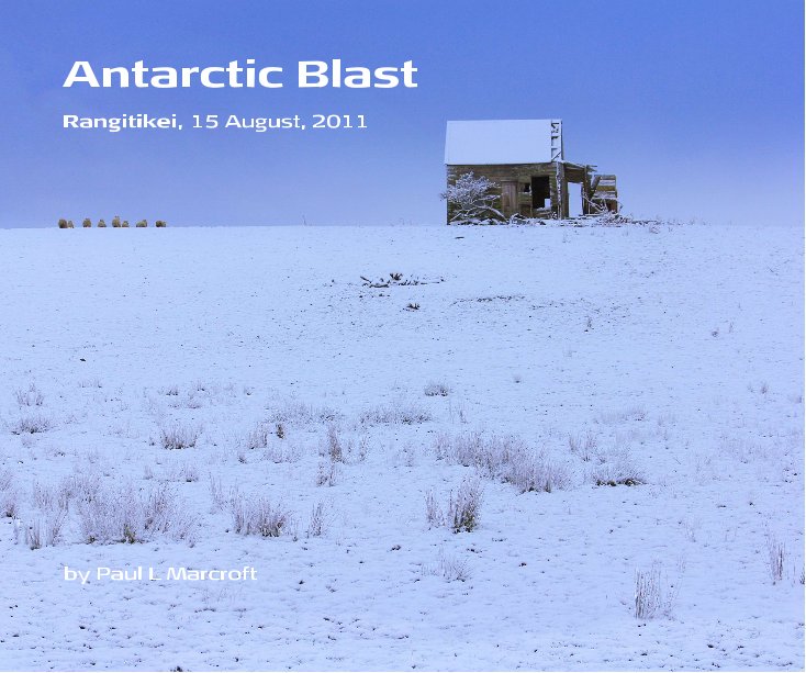 View Antarctic Blast by Paul L Marcroft