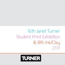 16th Janet Turner Student Print Exhibition book cover