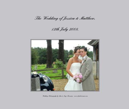 The Wedding of Jessica & Matthew. book cover