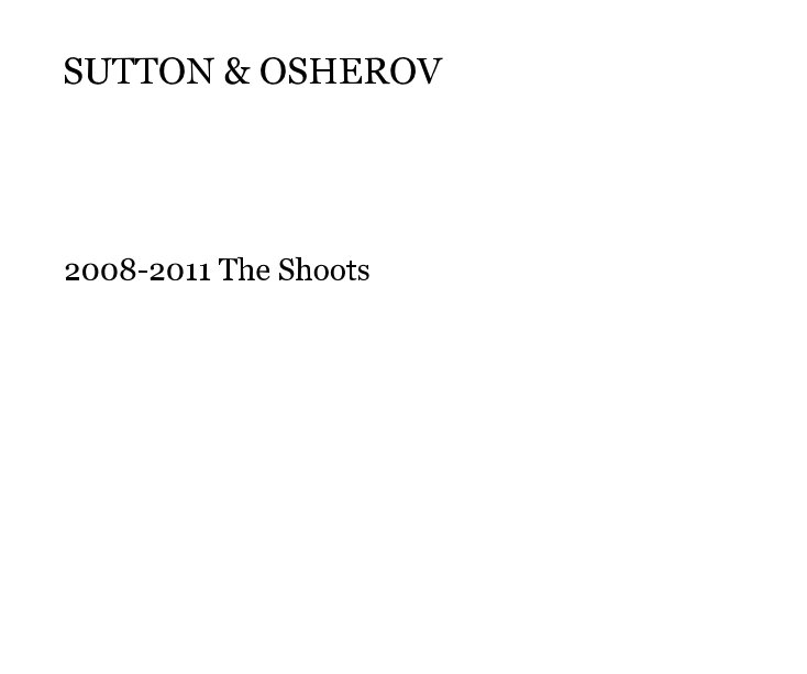 Ver SUTTON & OSHEROV por Polina Osherov