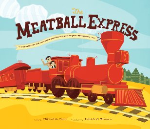 The Meatball Express 8x10 book cover