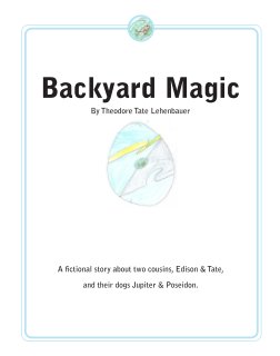Backyard Magic book cover