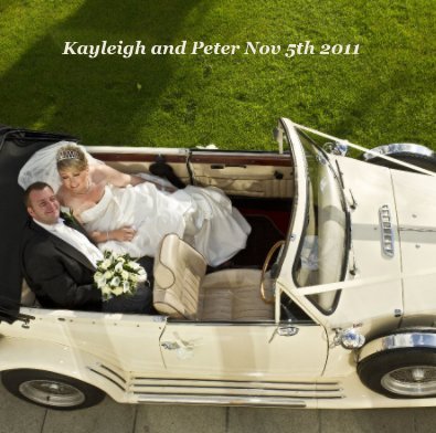 Kayleigh and Peter Nov 5th 2011 book cover