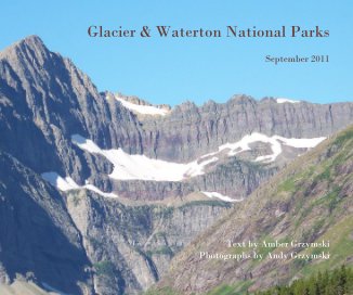 Glacier & Waterton National Parks book cover