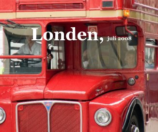 Londen, juli 2008 book cover