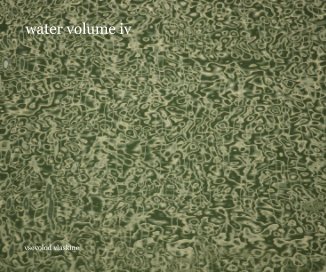 water volume iv book cover