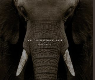 Kruger National Park book cover