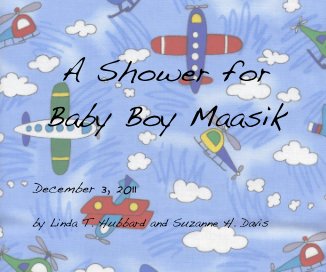 A Shower for Baby Boy Maasik book cover